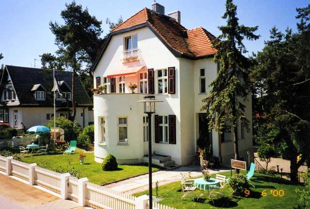 Villa Strandglück - Veranda Zimmer mit Meerbl Ferienwohnung auf Usedom