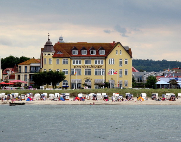 Hotel Schweriner Hof - Juniorsuite Seeblick/Balkon Ferienwohnung an der Ostsee