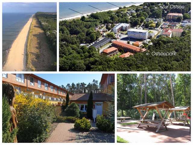Zempin Ostseepark WE 19 **Insel Usedom**150m zum S Ferienwohnung in Mecklenburg Vorpommern
