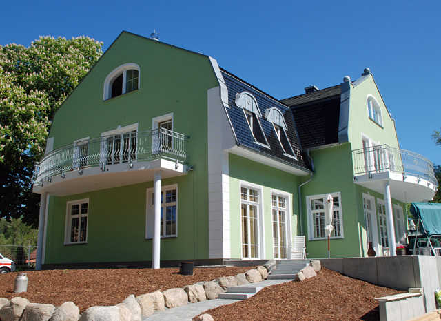 Gutshaus-Appartements mit Kamin, Sauna und Au&szli Ferienwohnung in Garz auf Rügen