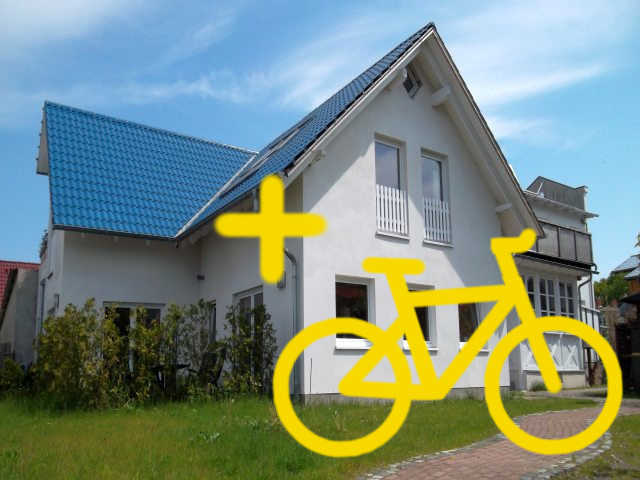 Ferienwohnungen FINE und LUISE mit Fahrradverleih  Ferienwohnung in Zinnowitz Ostseebad