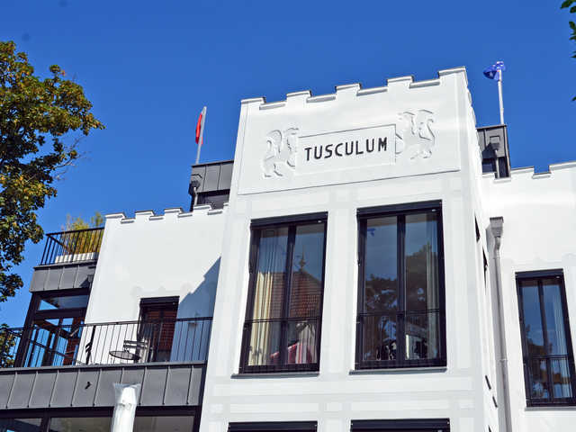 Luxusvilla Tusculum mit Meerblick im Ostseebad Binz