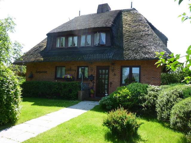 Haus Kampwerder, Wohnung links, in Kampen Ferienwohnung in Schleswig Holstein