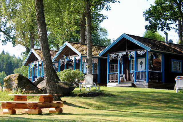Skotteksgarden Camping&Stugby - Paradiesvilla Ferienhaus 