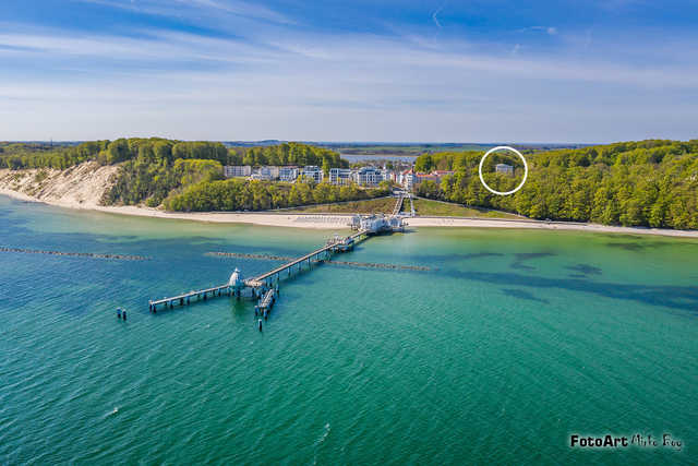 "Residenz Seeblick" 22 mit seitlichen Os Ferienwohnung an der Ostsee