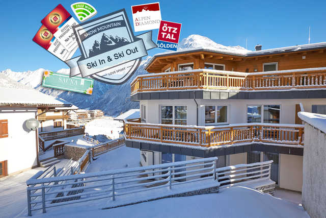 Alpendiamond Sölden, Ski in & Ski out App Ferienwohnung in Österreich