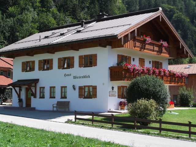 Ferienwohnung  Haus Wiesenblick FeWo2 Ferienwohnung  Chiemgauer Alpen