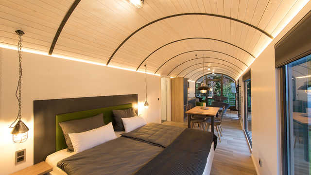 Luxus Appartment im Eisenbahnwaggon - LokoMotel Ferienwohnung in Deutschland