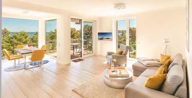 Villa Vogue Binz-Ocean & Soul (14) / Panorama- Ferienwohnung  Ostseeinseln