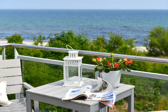 Ferienwohnung Strandperle mit Meerblick - Strandpe Ferienwohnung  Mecklenburger Ostseeküste