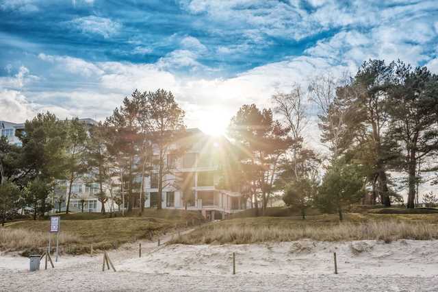 Villa Vogue - No. 7 | Strandkorb am Meer, Kamin -  Ferienwohnung  Ostseeinseln