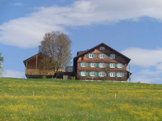 Urlaub am Bauernhof Wiesenhof Rusch - Gänsebl Ferienwohnung  Bregenzerwald