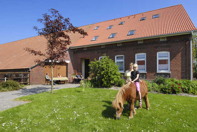 Bauernhof am Deich - Ferienwohnung Grön Land Ferienwohnung  Wittmund Region