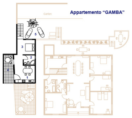 Ferienwohnung Finca La Cruz - Apartment Gamba (457837), Tazacorte, La Palma, Kanarische Inseln, Spanien, Bild 13
